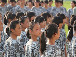 2012高一新生军训