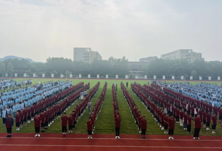 秋启华章 共赴新程——金山高级中学举行2024-2025学年第一学期开学典礼